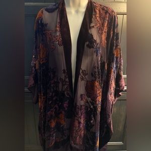 Boho Sheer Evening or Cocktail Cover-up